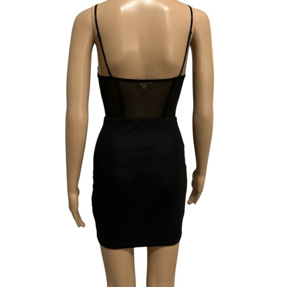 Garage sexy Black Lace Mini Dress - Picture 4 of 6